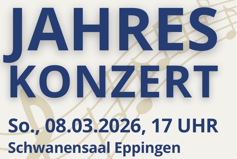 Ankündigung: Jahreskonzert 2026